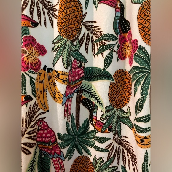 Cuddl Duds tropical crop pajama pants-small NWOT - Picture 2 of 5